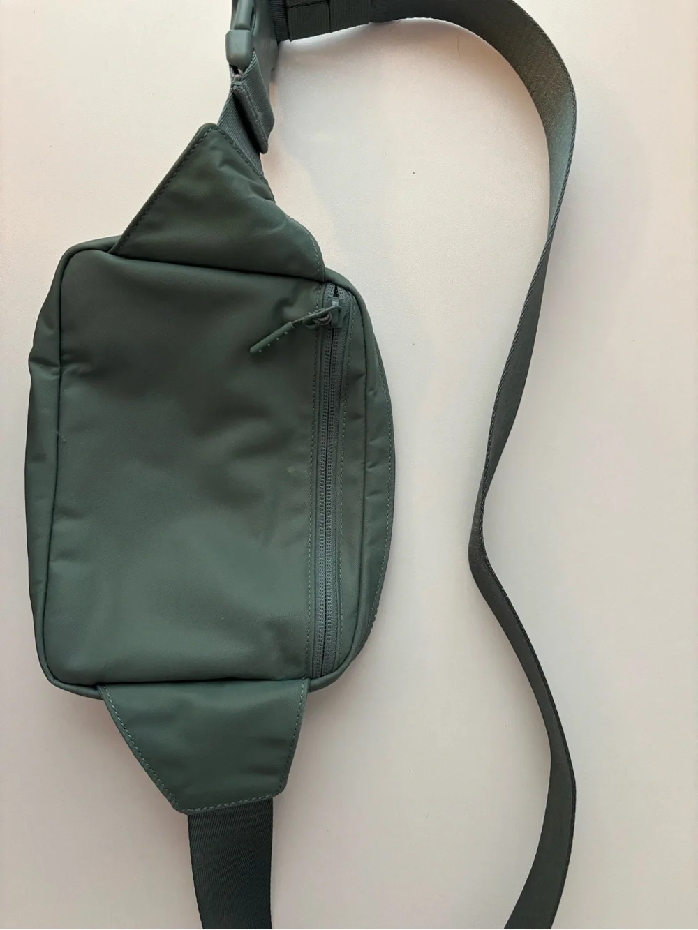 lululemon athletica Forest Green Sling Belt Bag